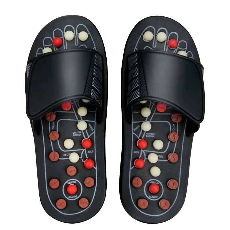 Feet Massage Slippers Foot Reflexology ajp-test